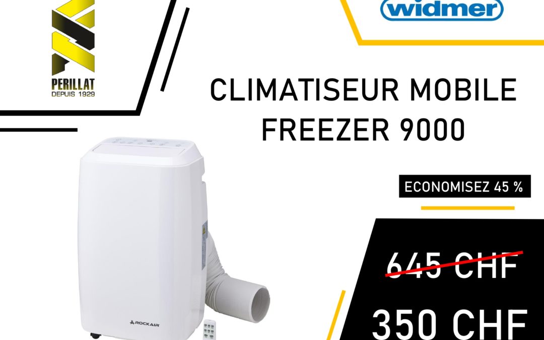 [Promotion] -45 % sur le climatiseur Rockair Freezer 9000